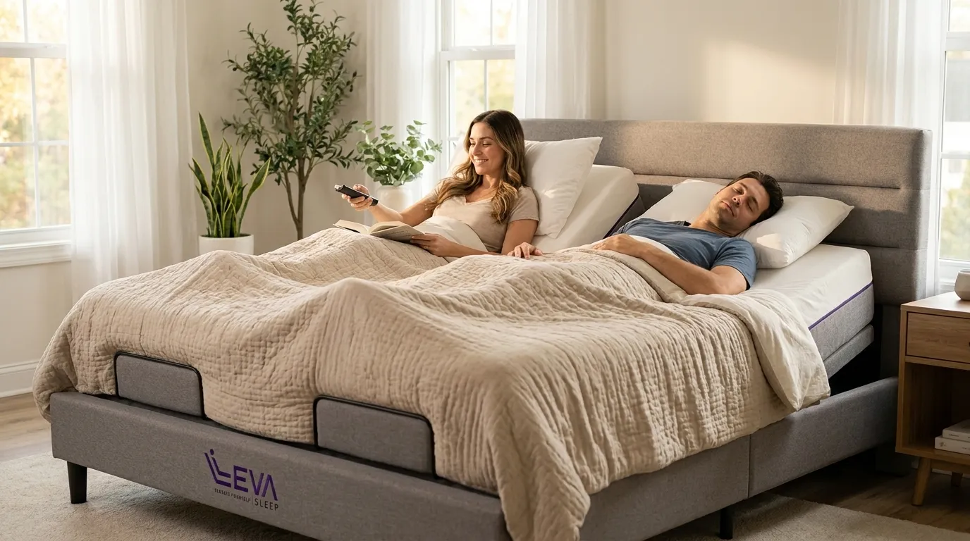 Quietest Adjustable Bed Base Motors for Couples