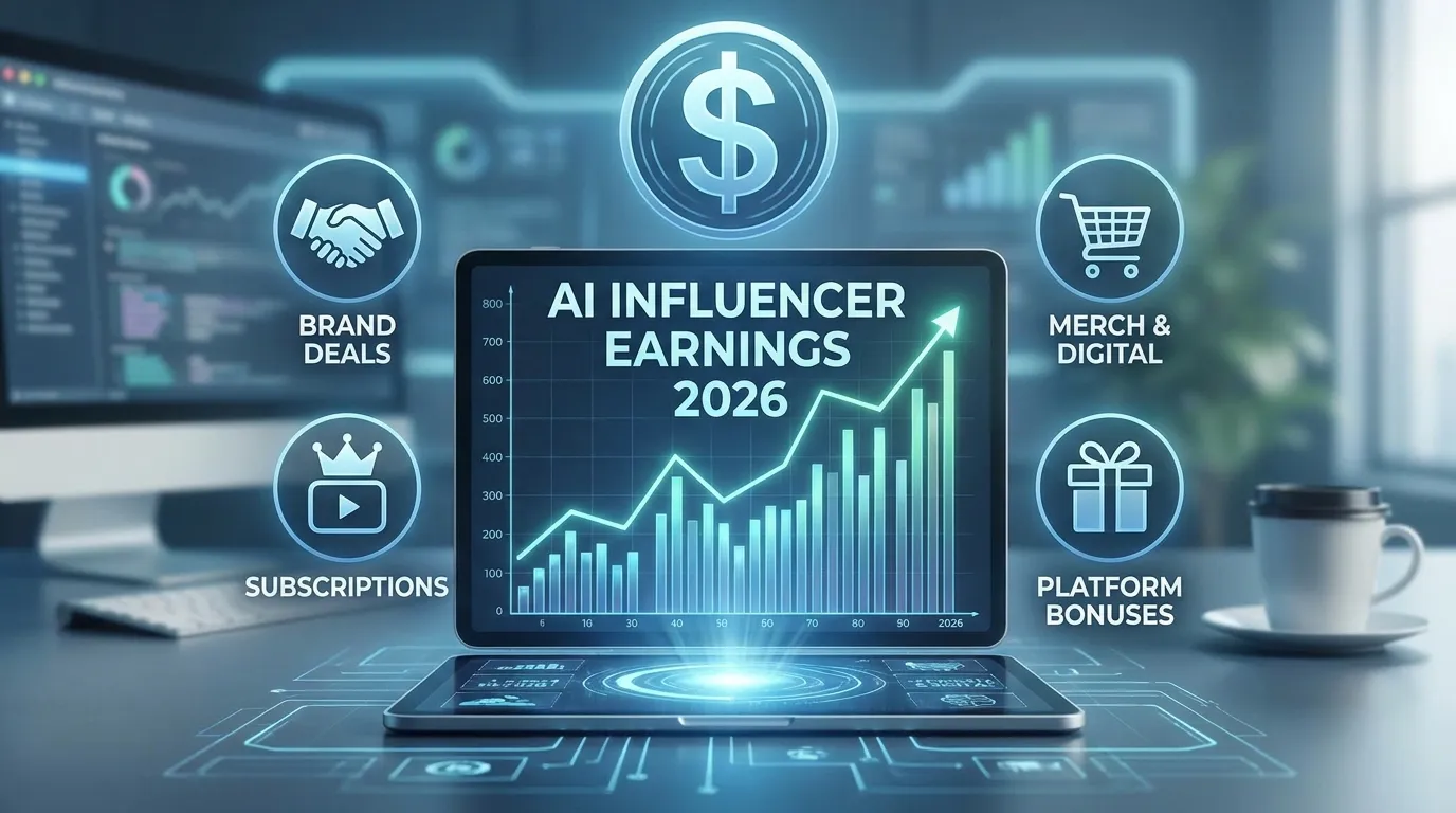 How Much Do AI Influencers Earn Yearly in 2026?