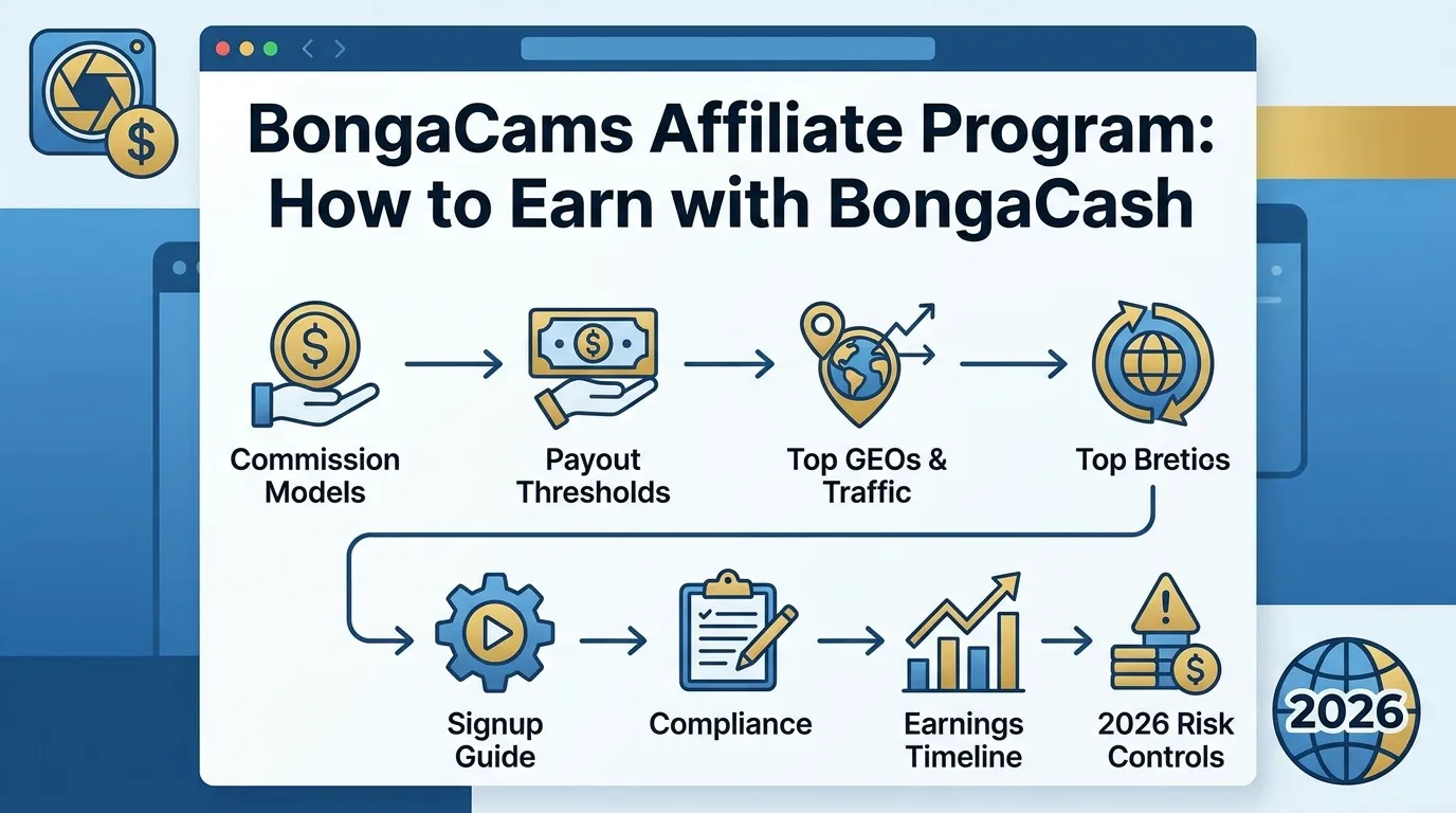 BongaCams Affiliate Program: How to Earn with BongaCash