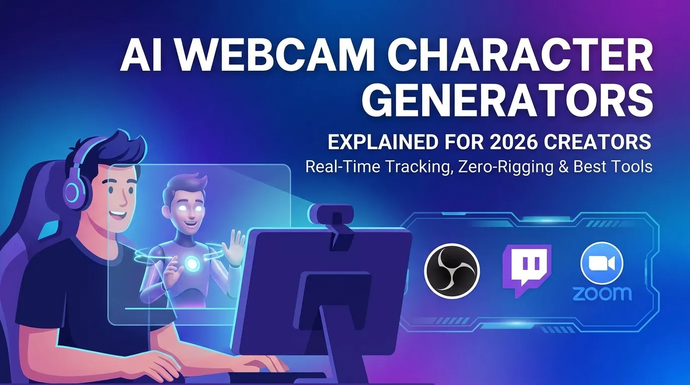 AI Webcam Character Generators Explained for 2026 Creators