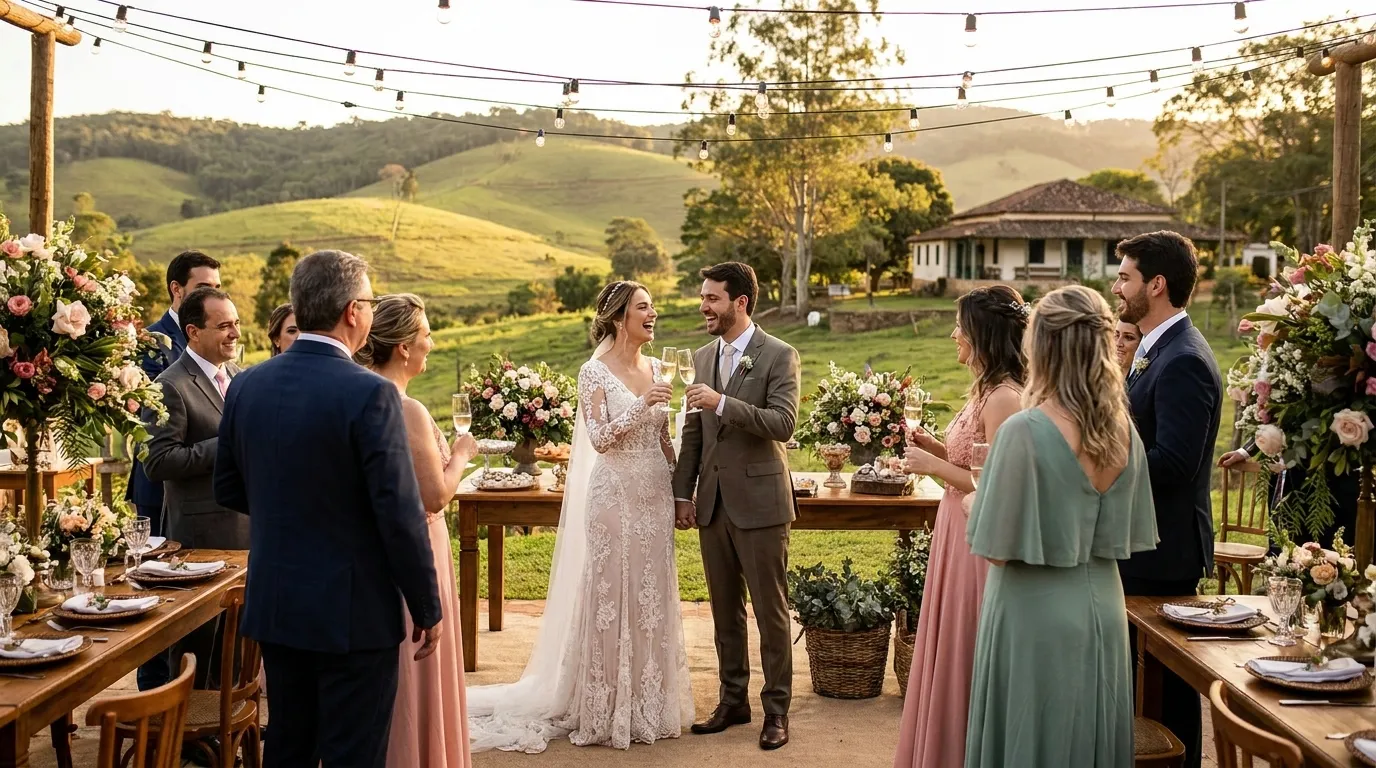Espaços para casamento no campo em SP: guia de luxo