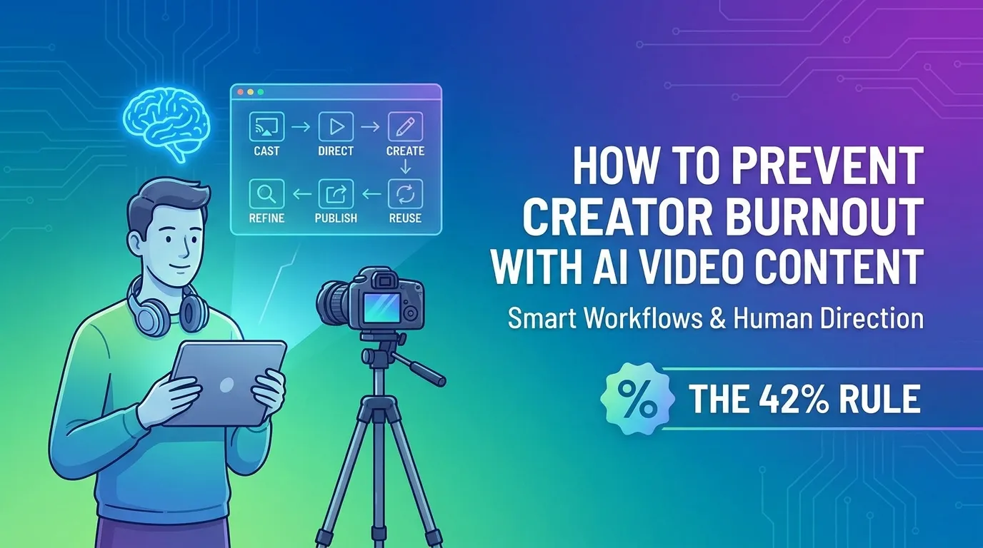 How to Prevent Creator Burnout with AI Video Content