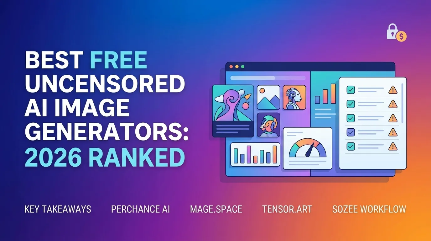 Best Free Uncensored AI Image Generators: 2026 Ranked