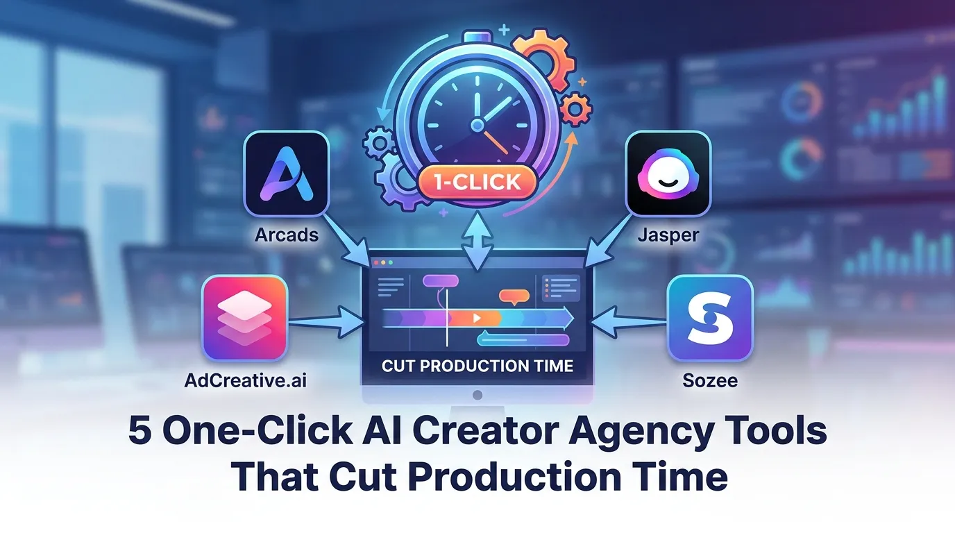5 One-Click AI Creator Agency Tools That Cut Production Time