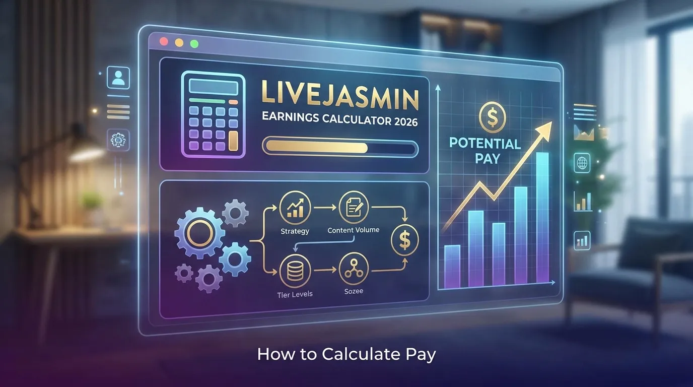 LiveJasmin Earnings Calculator 2026: How to Calculate Pay