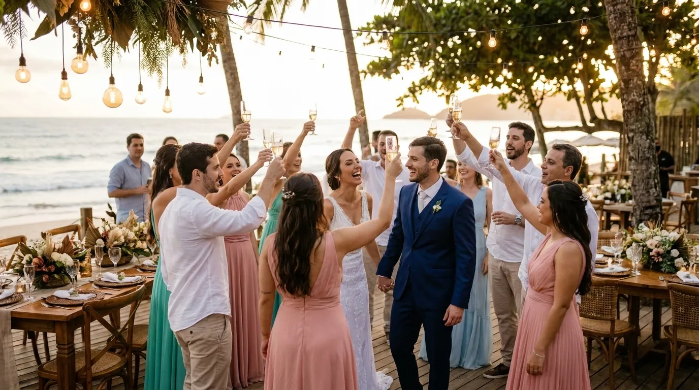 Melhores espaços para casamento de luxo em Trancoso