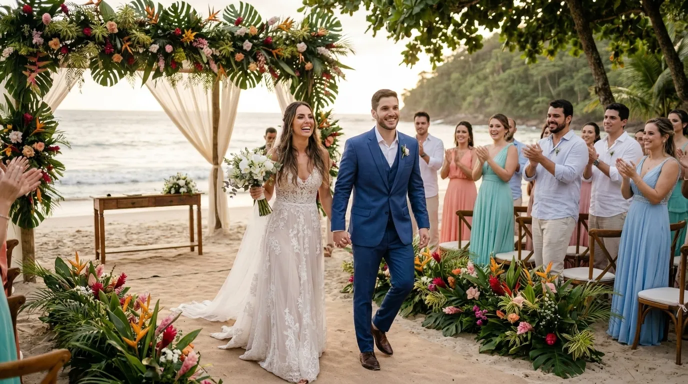 Como planejar casamento de luxo em Trancoso Bahia