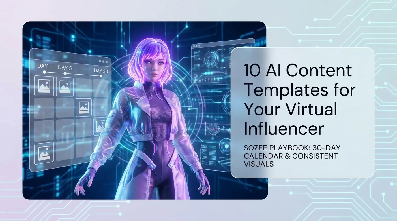 10 AI Content Templates for Your Virtual Influencer