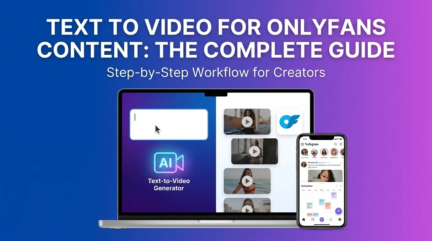 Text to Video for OnlyFans Content: The Complete Guide