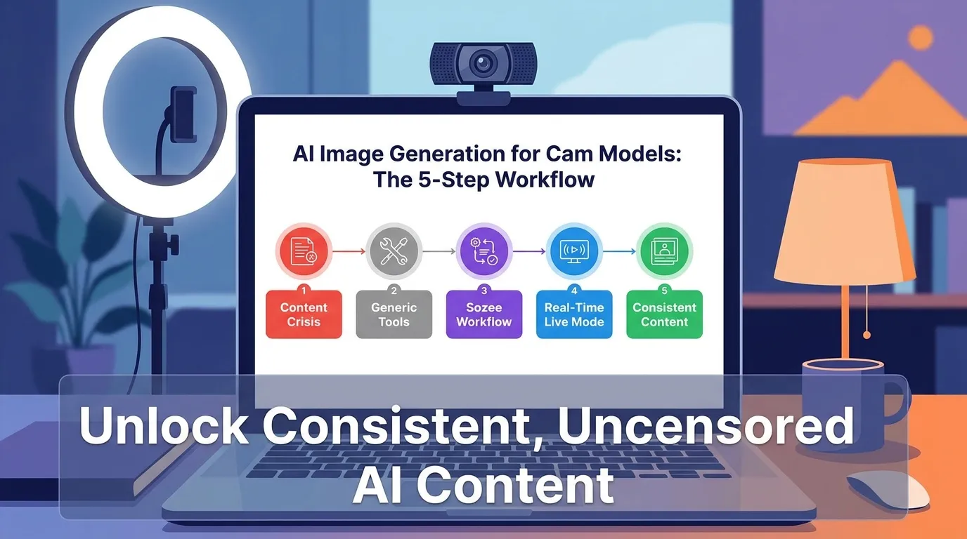 AI Image Generation for Cam Models: The 5-Step Workflow