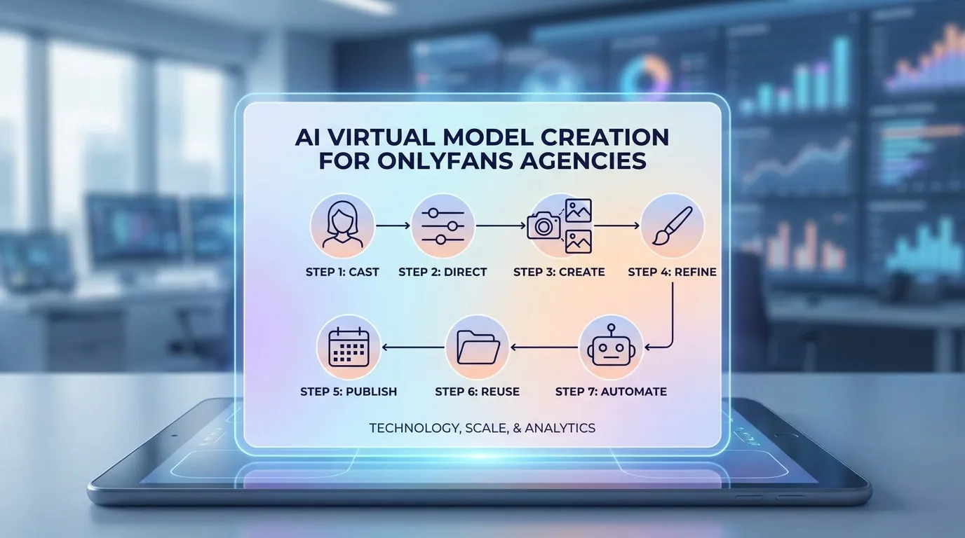 Virtual Model Creation Tech for OnlyFans Agencies with AI