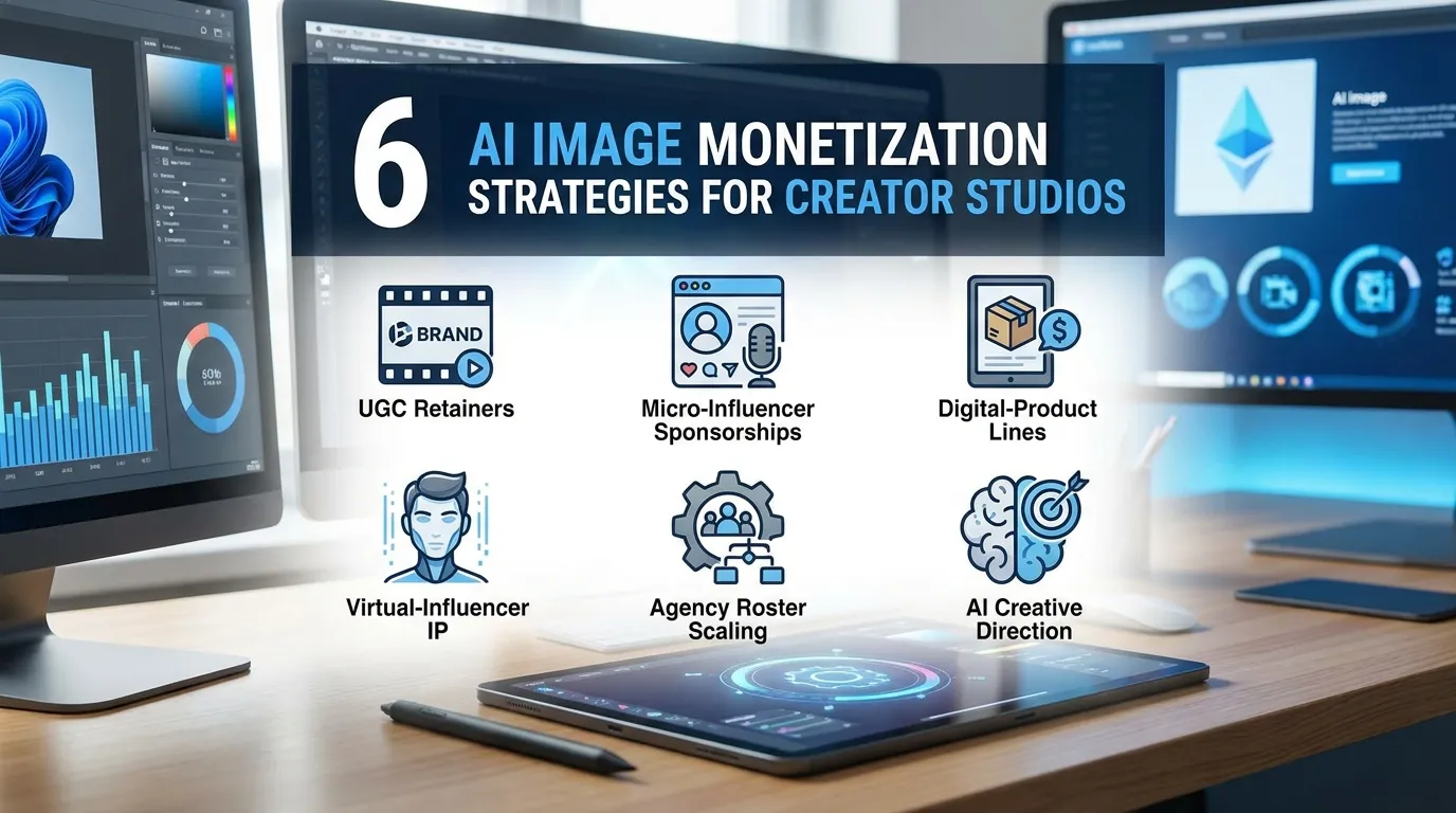 6 AI Image Monetization Strategies for Creator Studios