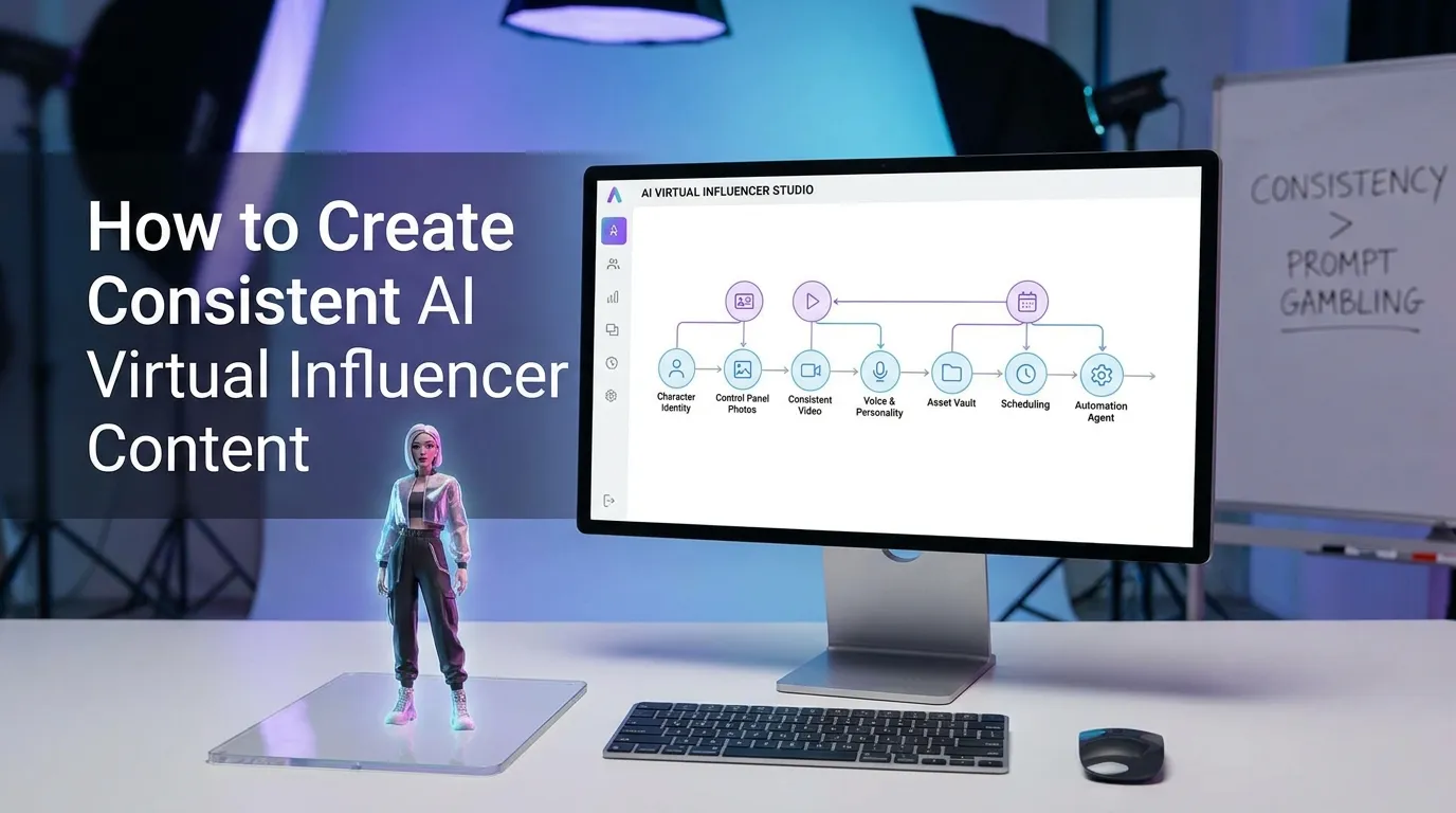How to Create Consistent AI Virtual Influencer Content