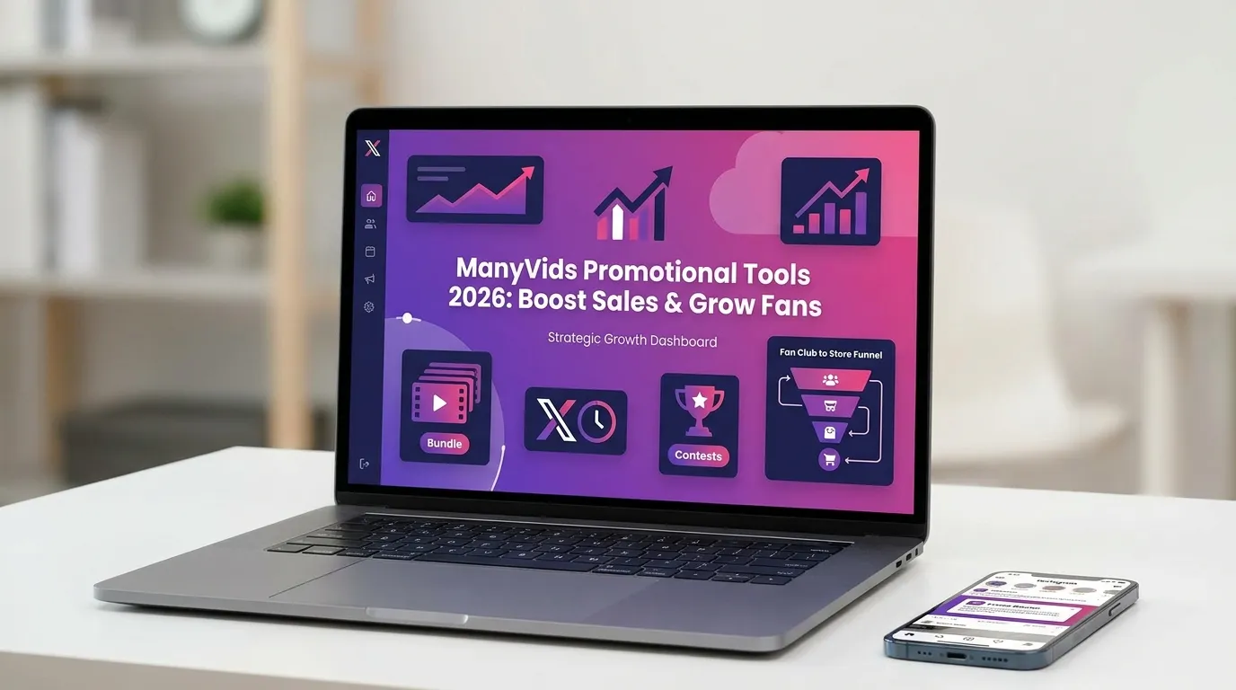ManyVids Promotional Tools 2026: Boost Sales & Grow Fans