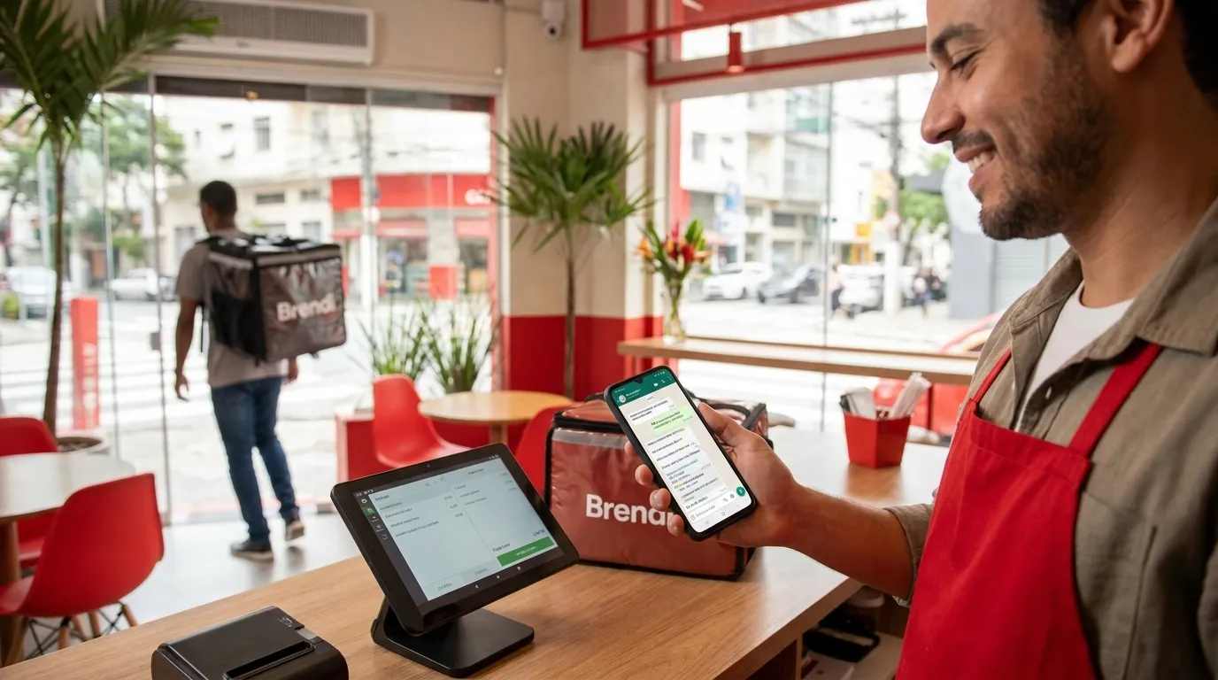 IA no WhatsApp para fidelizar clientes de delivery
