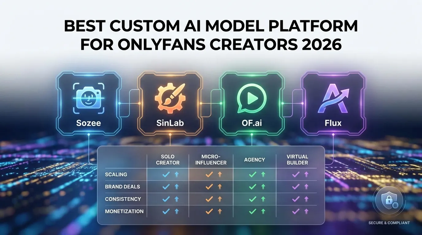 Best Custom AI Model Platform for OnlyFans Creators 2026