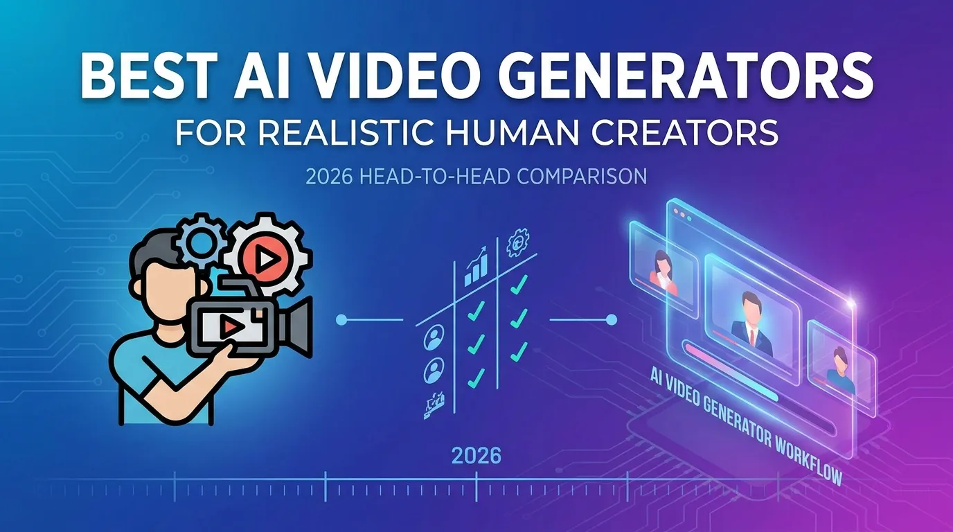 Best AI Video Generators for Realistic Human Creators