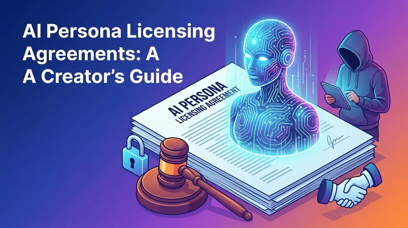 AI Persona Licensing Agreements: A Creator's Guide