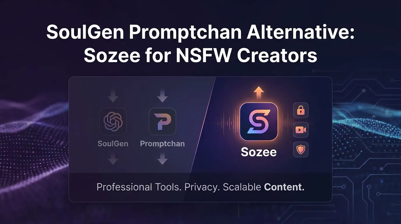 SoulGen Promptchan Alternative: Sozee for NSFW Creators