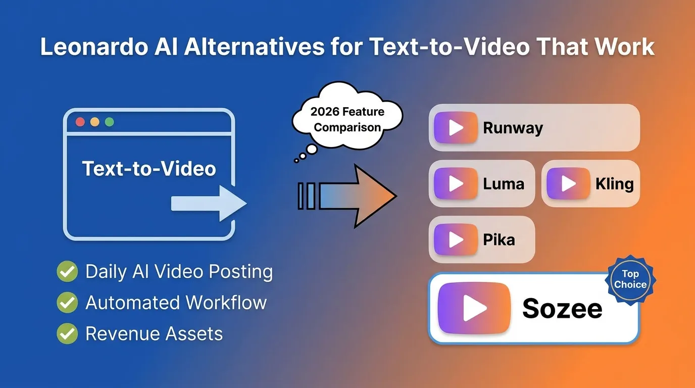 Leonardo AI Alternatives for Text-to-Video That Work