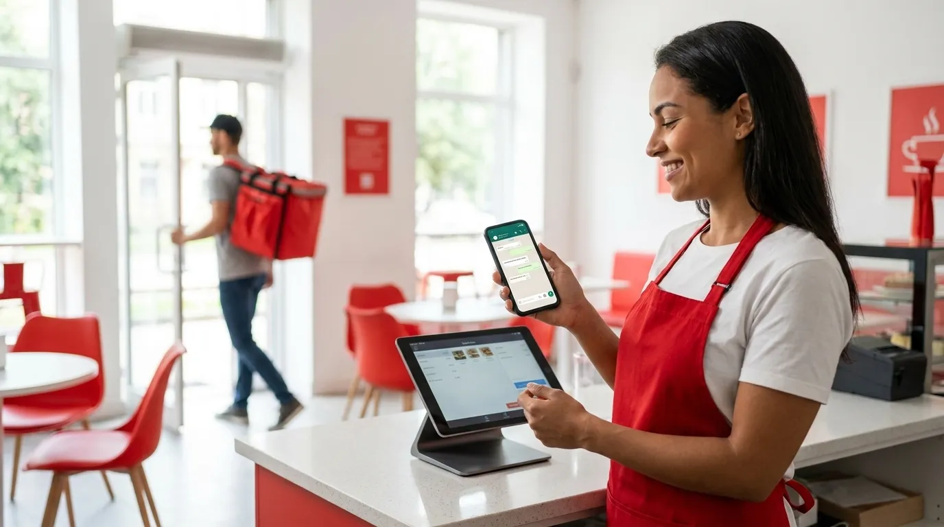 IA conversacional no WhatsApp: passo a passo para delivery