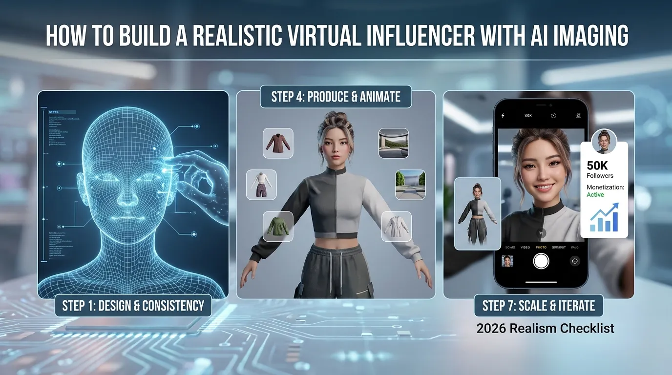 How to Build a Realistic Virtual Influencer with AI Imaging
