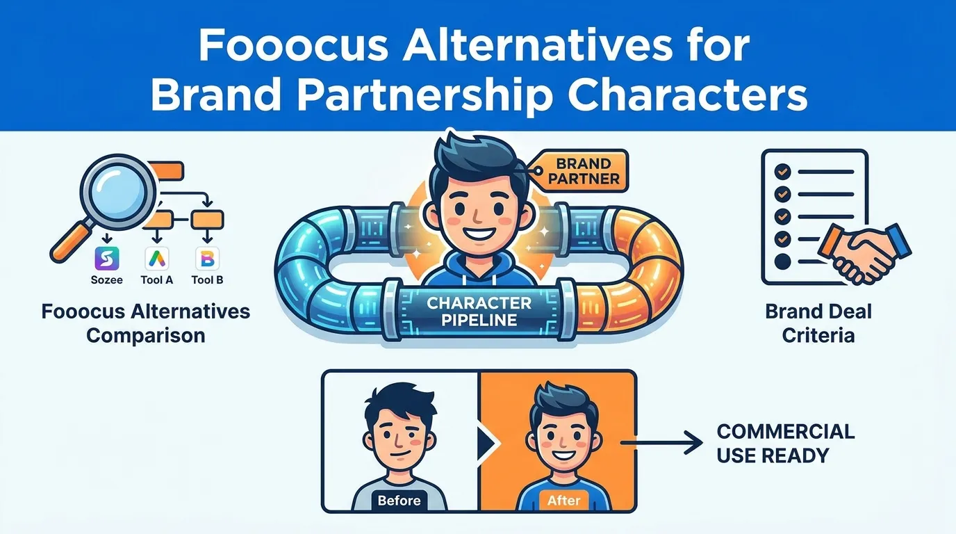 Fooocus Alternatives for Brand Partnership Characters