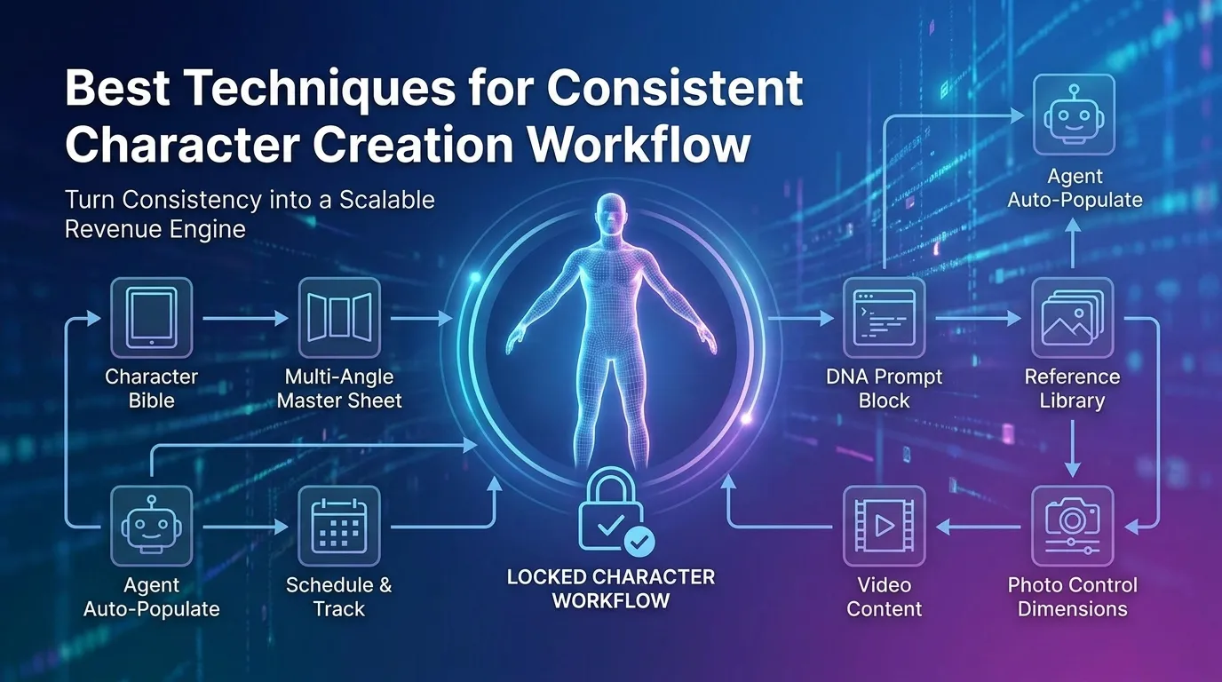 Best Techniques for Consistent Character Creation Workflow