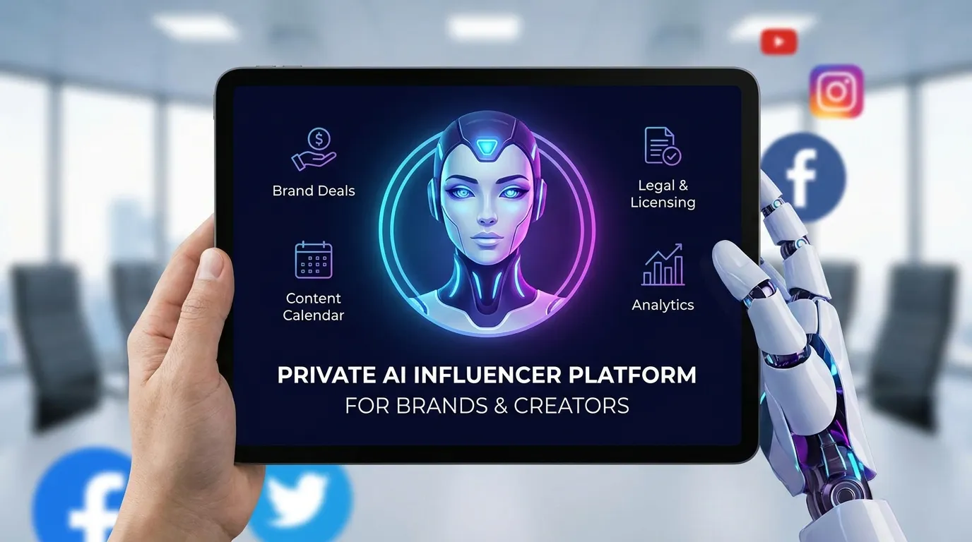 Private AI Influencer Platform for Brands & Creators