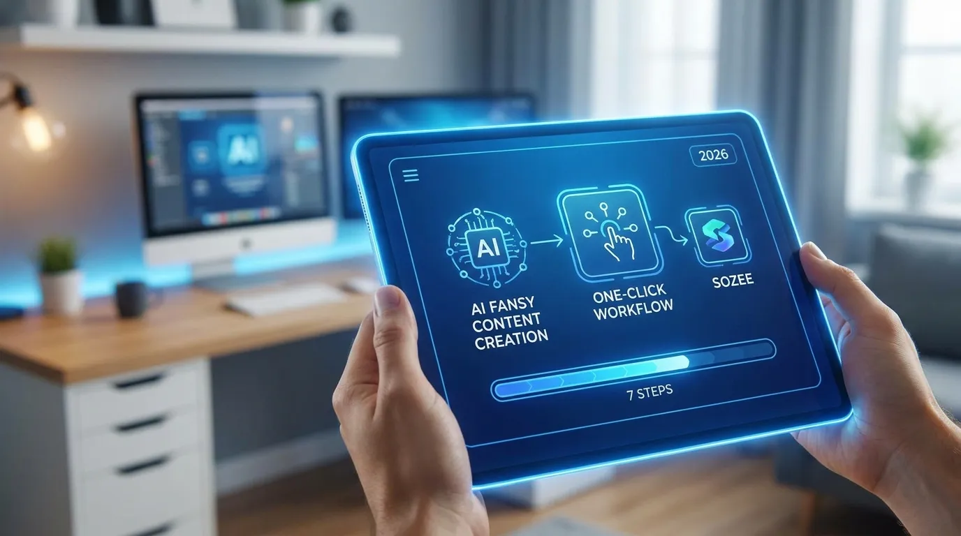 One-Click AI Fansly Content Creation: The 2026 Workflow