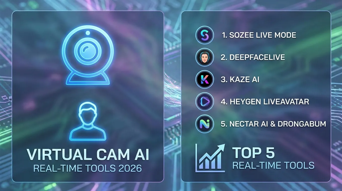 Virtual Cam Girl AI Alternatives 2026: Top 5 Real-Time Tools
