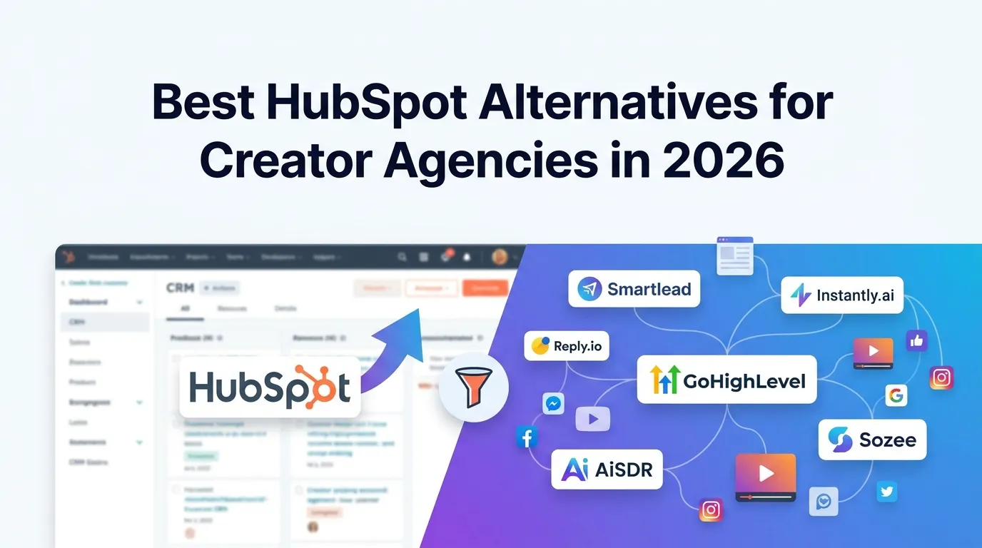 Best HubSpot Alternatives for Creator Agencies in 2026