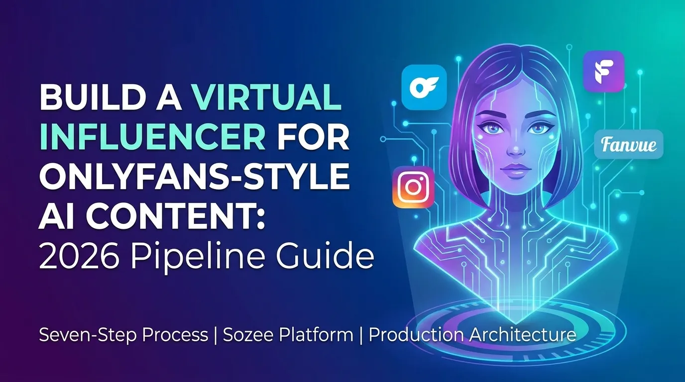 Build a Virtual Influencer for OnlyFans-Style AI Content