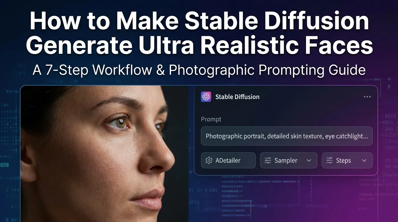 How to Make Stable Diffusion Generate Ultra Realistic Faces