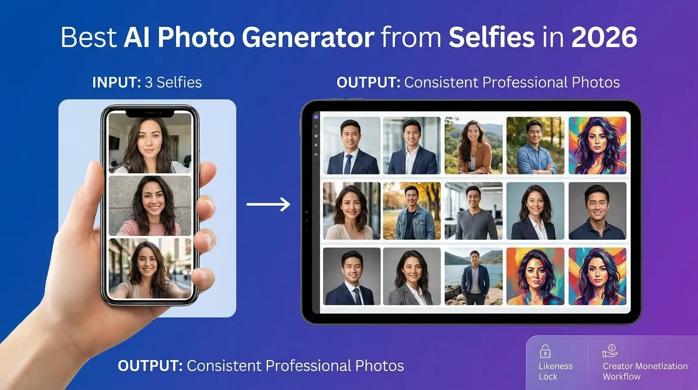 Best AI Photo Generator from Selfies in 2026