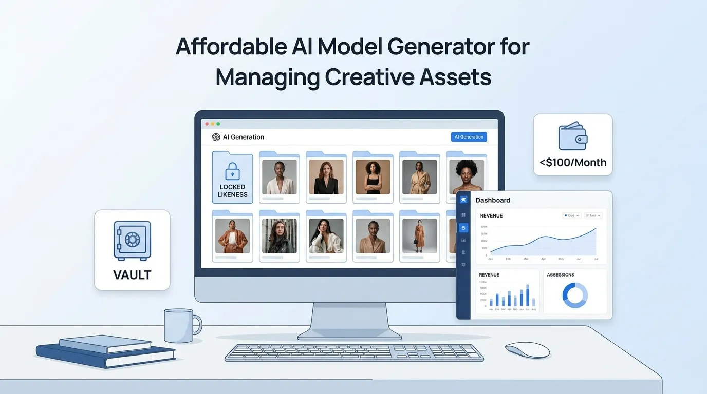 Affordable AI Model Generator for Managing Creative Assets