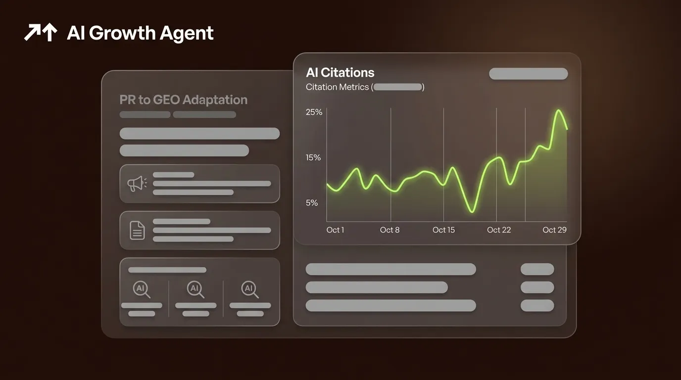 Adapting PR to Generative Engine Optimization (GEO)