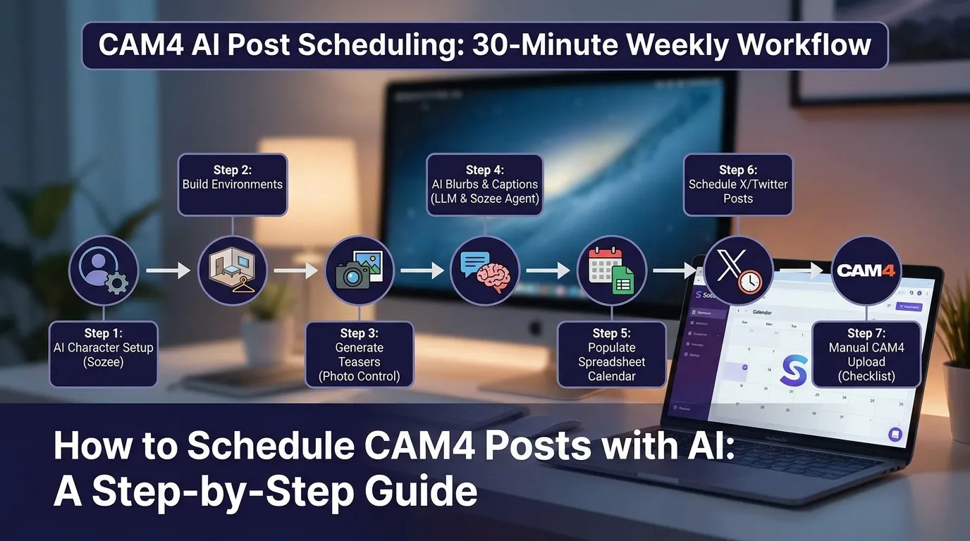 How to Schedule CAM4 Posts with AI: A Step-by-Step Guide