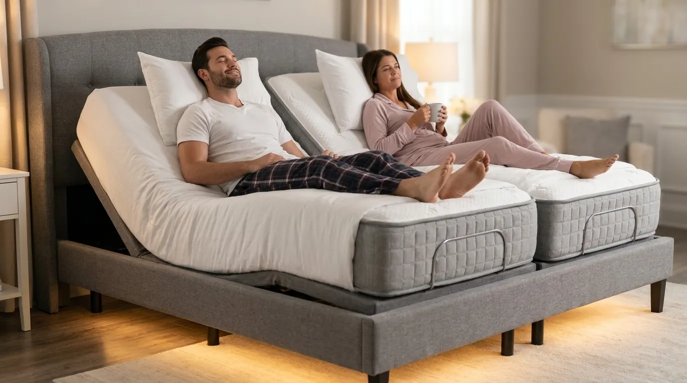 Extra Comfort Features of Premium Adjustable Bed Bases