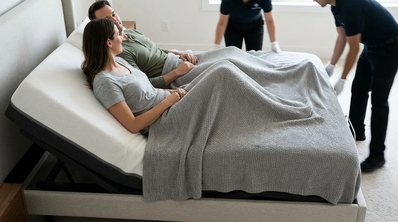 Split King Mattress Delivery With White Glove Setup: 2026