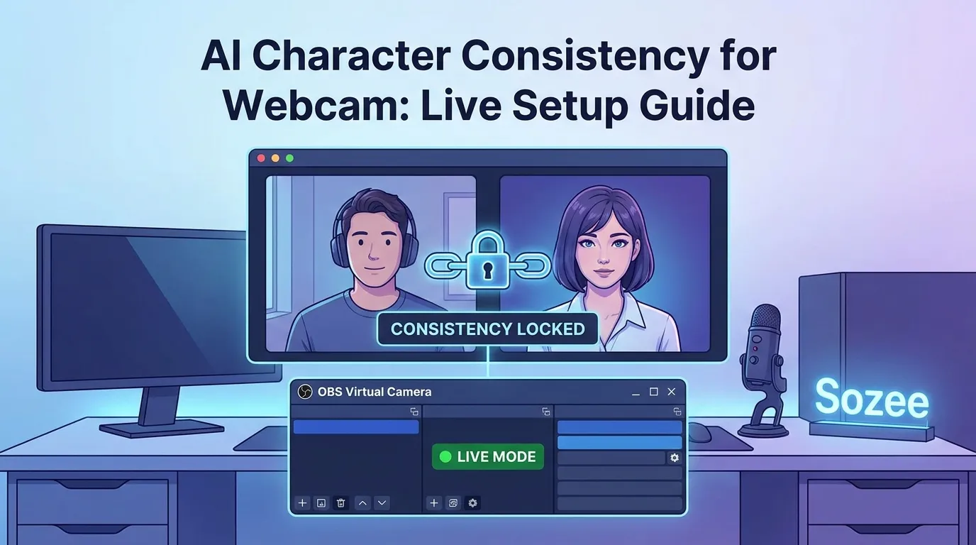 AI Character Consistency for Webcam: Live Setup Guide