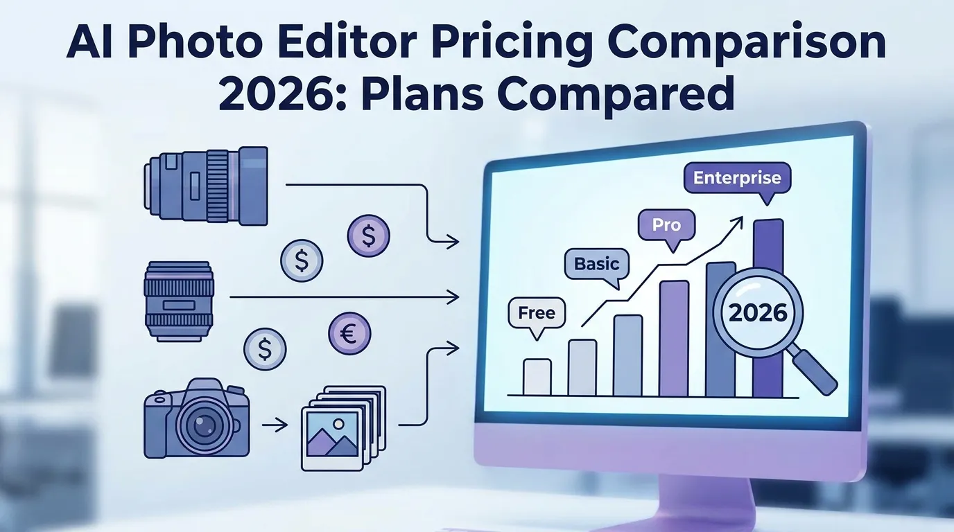 AI Photo Editor Pricing Comparison 2026: Plans Compared