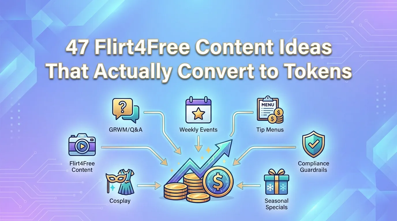 47 Flirt4Free Content Ideas That Actually Convert to Tokens