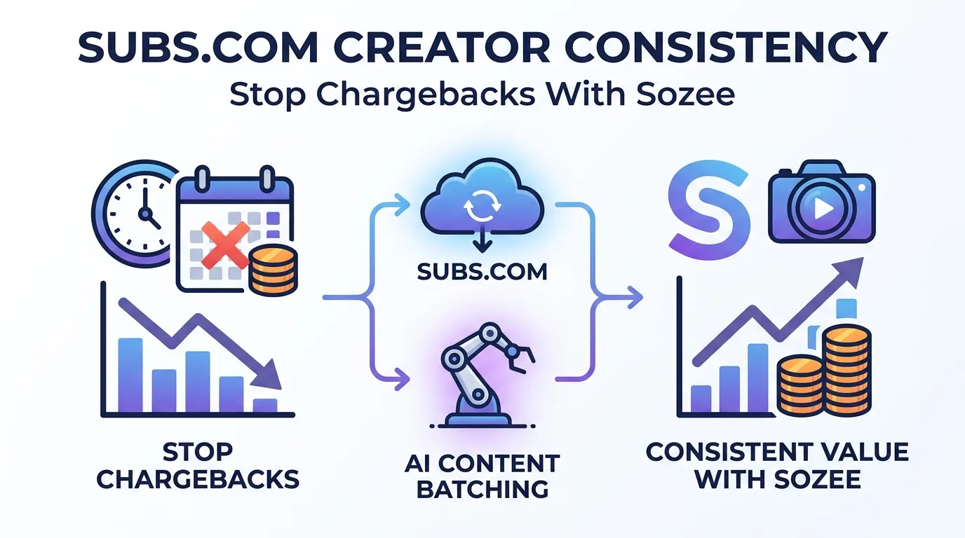 Subs.com Creator Consistency: Stop Chargebacks With Sozee