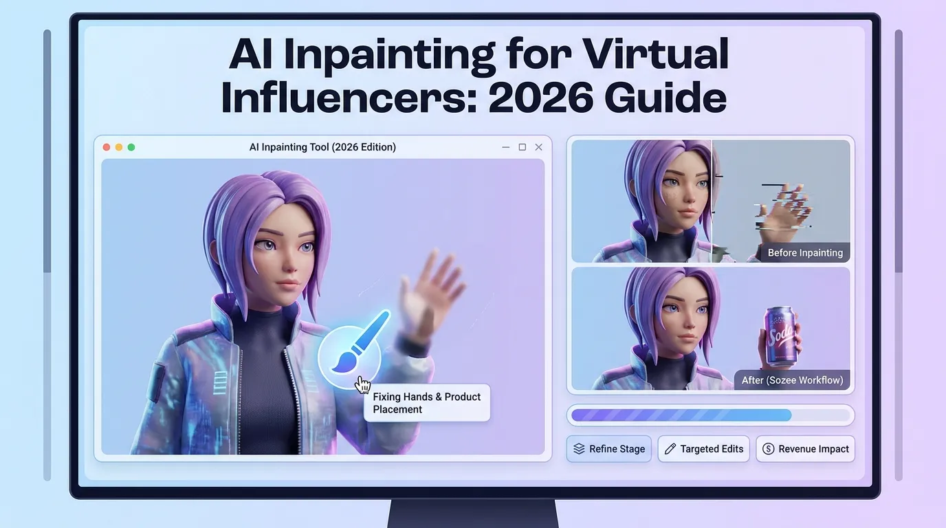 AI Inpainting for Virtual Influencers: 2026 Guide