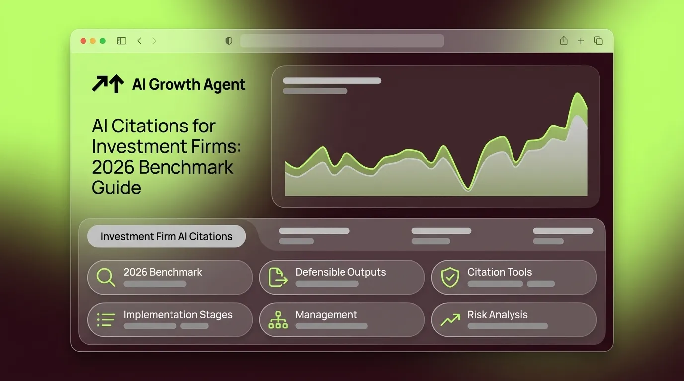 AI Citations for Investment Firms: 2026 Benchmark Guide