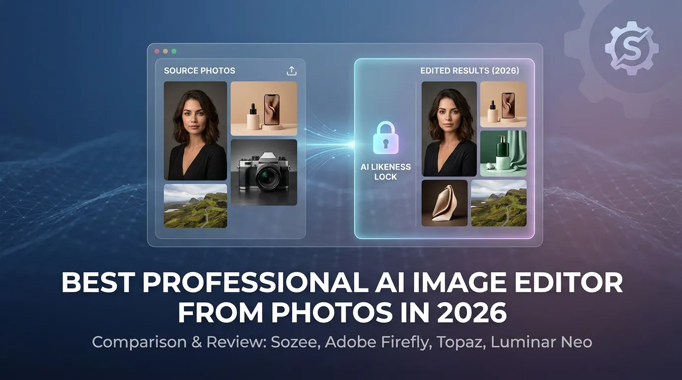 Best Professional AI Image Editor from Photos in 2026