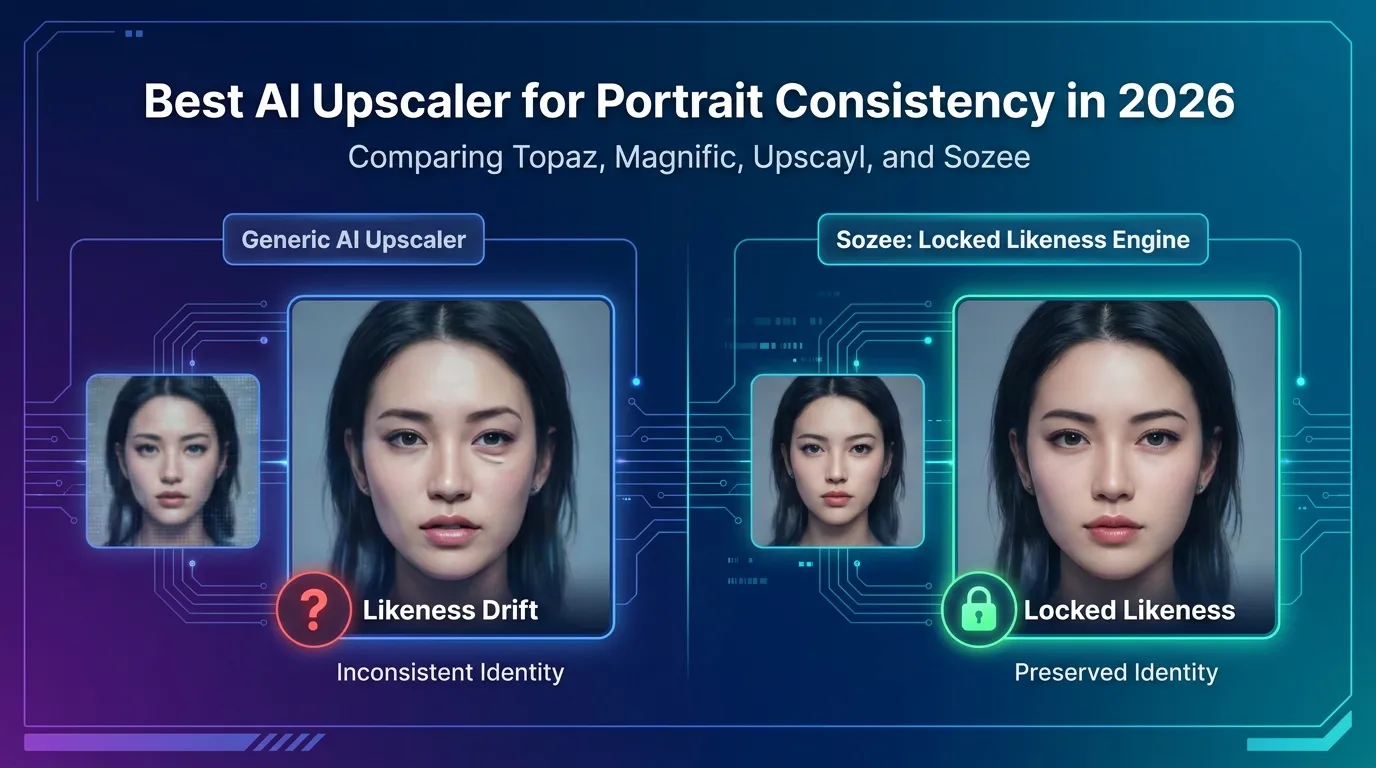 Best AI Upscaler for Portrait Consistency in 2026