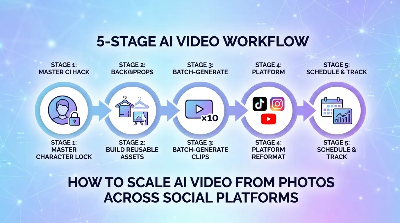 How to Scale AI Video from Photos Across Social Platforms