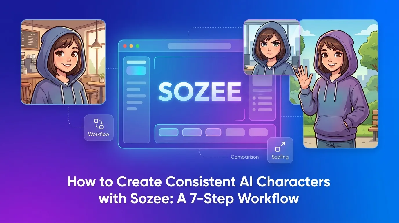 How to Create Consistent AI Characters with Sozee